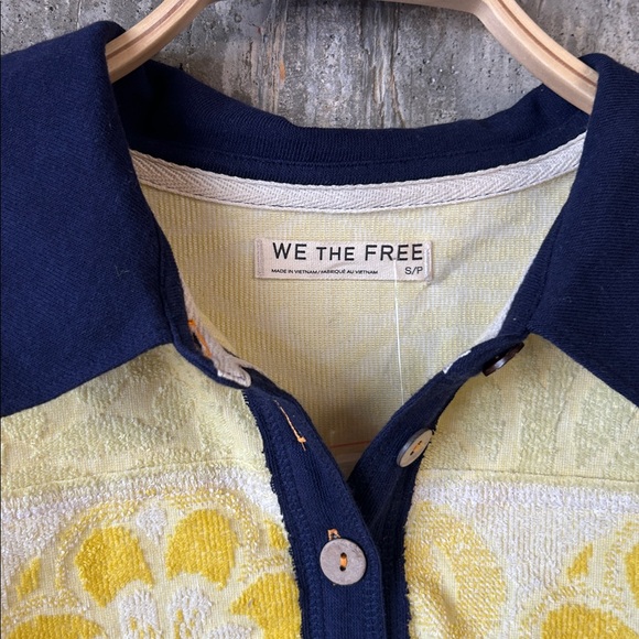 FREE PEOPLE Always Sunny Tee Size Small - Picture 5 of 15